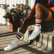 All American socks are the most popular style in Extra Point Socks Collection.